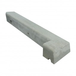Becquet béton de 50 mm à larmier - angle entrant