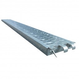 Rallonge galvanisée à planches pour protection plaquée - Lg 4,00 ml