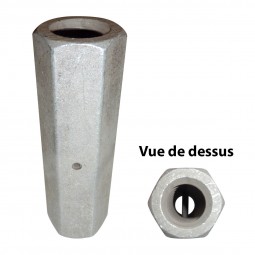 Manchon pour tige de Ø17 mm