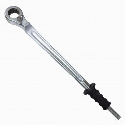 Clé à cliquet avec queue rochet traversant Ø 36 mm