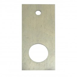 Ecrou 3 ailettes base 80 mm pour tige Ø23mm