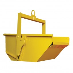 Benne à terre à palonnier rabattable automatique 1000 L