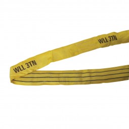 Elingue tubulaire 3T jaune - 4 m