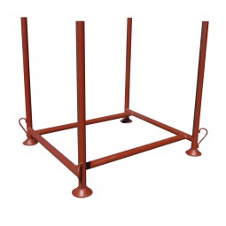 Panier de rangement pour étais 85 x 100 x 100 ht cm - peint