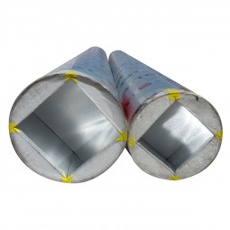 Tube de coffrage TBT 30 x 30 cm angles vifs - Lg 4 ml