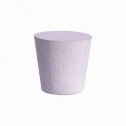 Bouchon béton conique étanche pour tube pvc