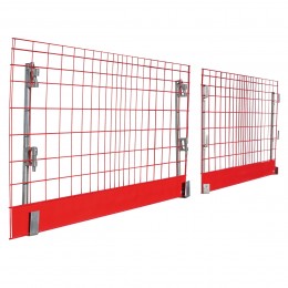 Grille de sécurité chantier rouge Lg 2.20 ml